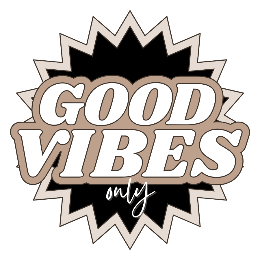Good Vibes Only Sticker