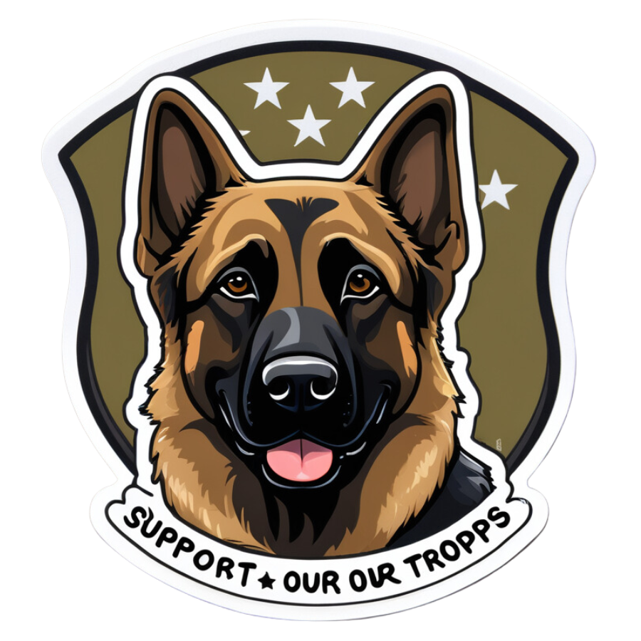 Support Our Troops Sticker
