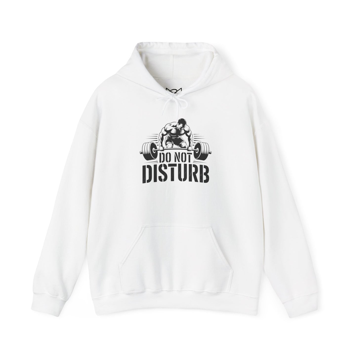 'Do Not Disturb' Weightlifting Gym Hoodie