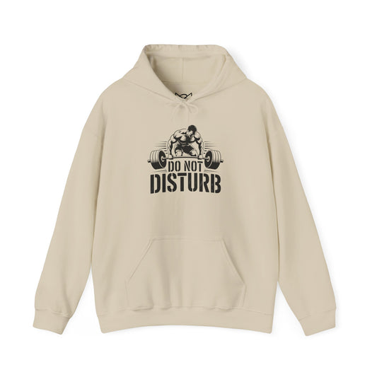 'Do Not Disturb' Weightlifting Gym Hoodie