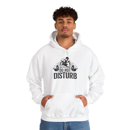 'Do Not Disturb' Weightlifting Gym Hoodie