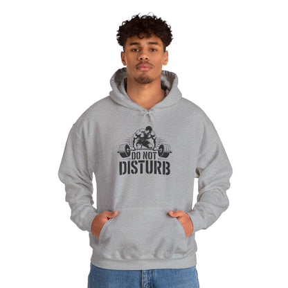 'Do Not Disturb' Weightlifting Gym Hoodie