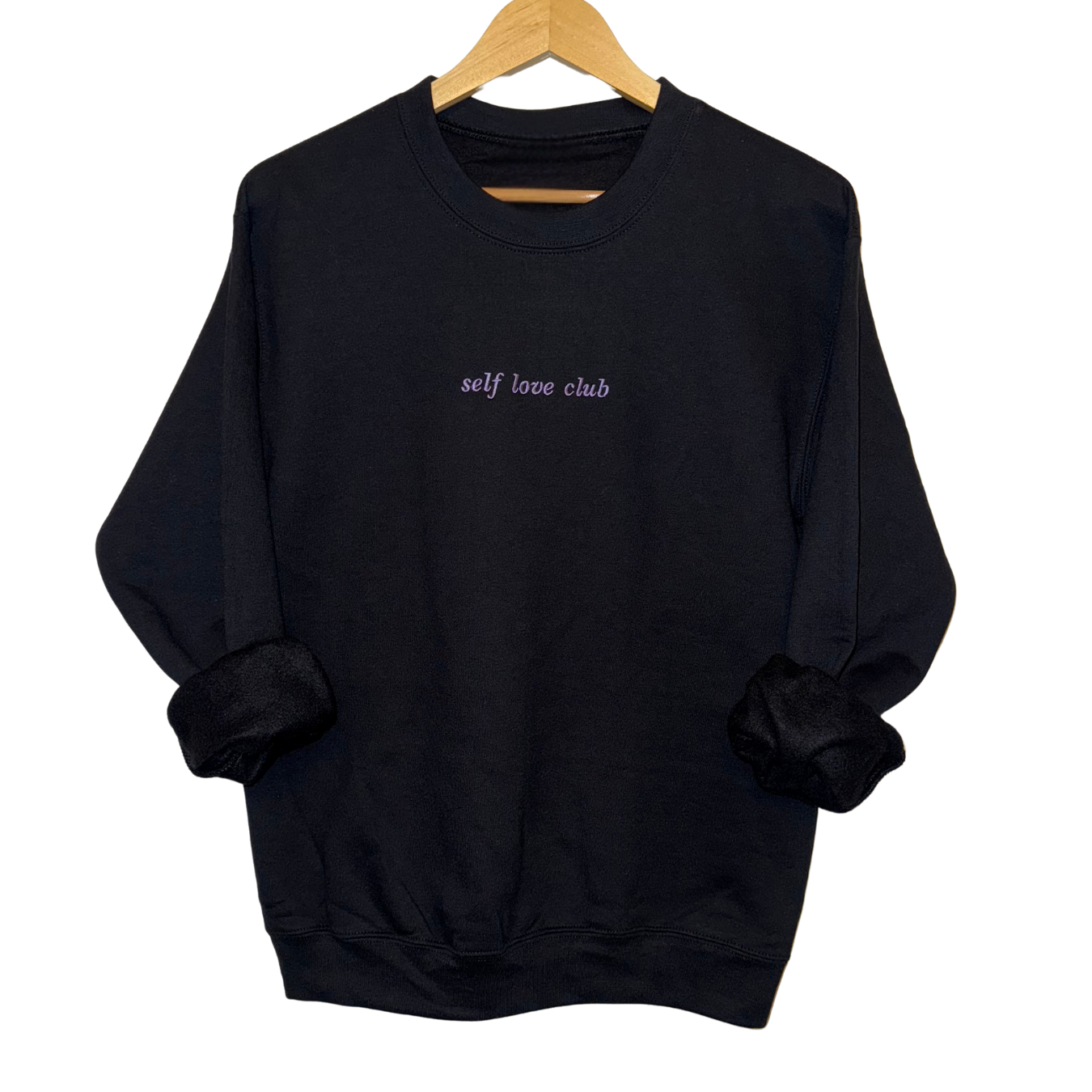 Self Love Club Embroidered Sweater (MTO)