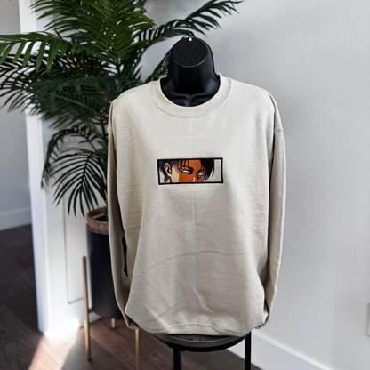 Higher Resolve Embroidered Sweater (MTO)