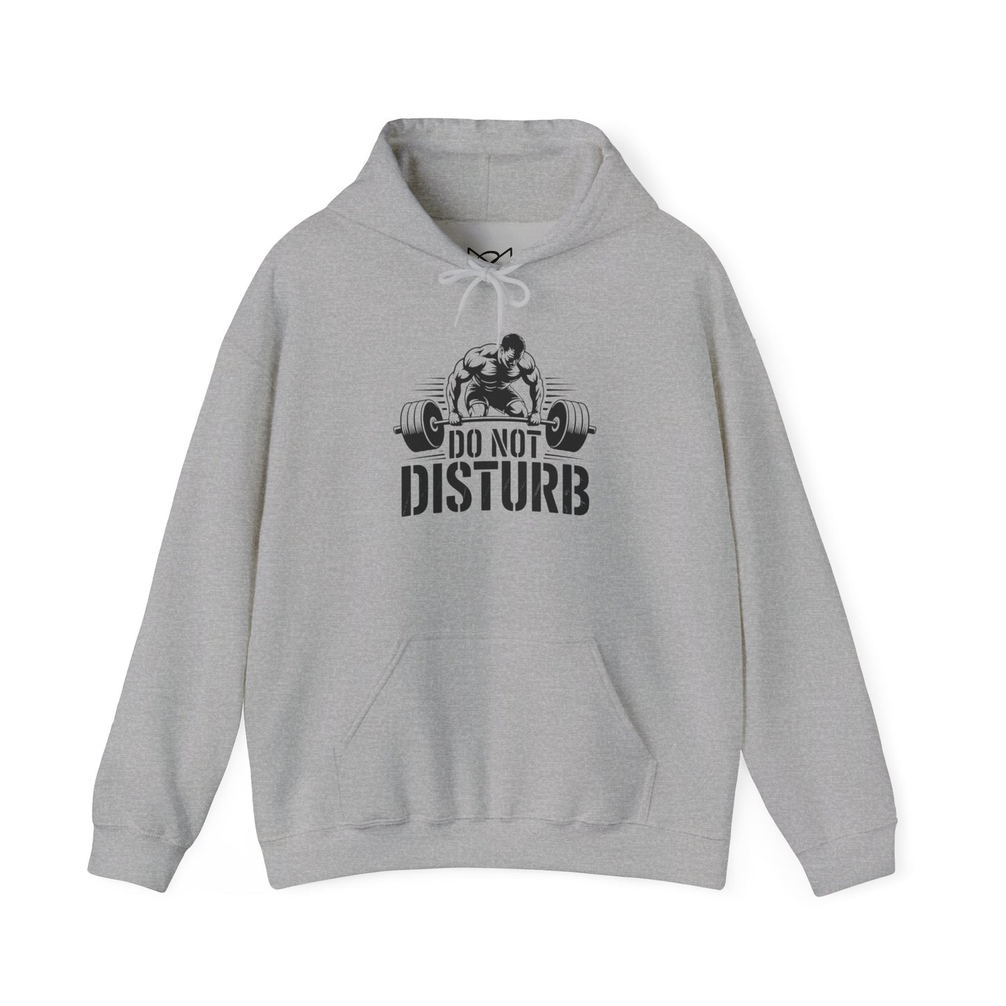 'Do Not Disturb' Weightlifting Gym Hoodie