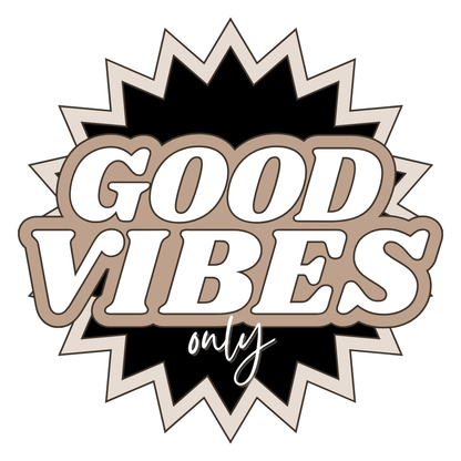 Good Vibes Only Sticker