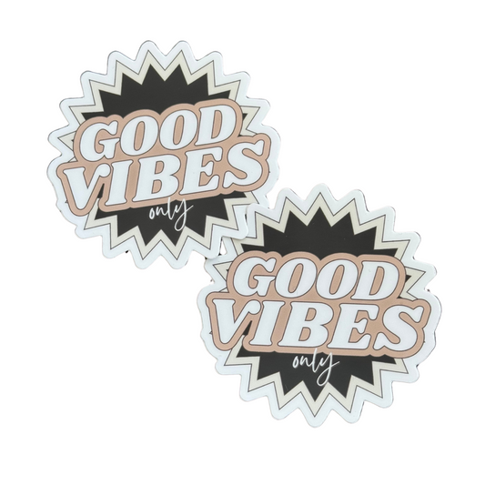 Good Vibes Only Sticker
